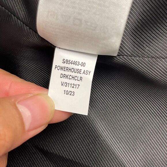 NWT Banana Republic Double Weave Asymmetrical Blazer Size 12 Gray Stretch Womens - Picture 10 of 14